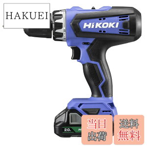�y���������zHiKOKI(�n�C�R�[�L) 18V �R�[�h���X �h���C�o�h���� �`���b�N 1.5~13mm 22�i�N���b�` 2.0Ah �~�d�rx1�� �[�d�� �P�[�X�t FDS18DF(BG)