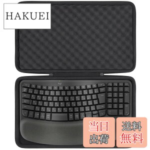 �y���������zco2CREA �Ή� Logicool ���W�N�[�� WAVE KEYS K820�L�[�{�[�h+�}�E�X M575��p���[�P�[�X �u���b�N�i�P�[�X�̂݁j