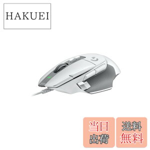 �y���������zLogicool G �Q�[�~���O�}�E�X G502 X �L�� �Q�[�~���O �}�E�X G502X-WH LIGHTFORCE �n�C�u���b�h�X�C�b�` HERO 25K �Z���T�[ 13�v���O�����{�^�� �y�� 89g G502X �u���b�N PC windows mac �������K