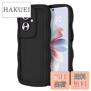 �y���������zHeeNia OPPO Reno 11A �Ή� �P�[�X �J�o�[ TPU �V���R������ �ϏՌ� �����h�~ ��t�ȒP �J�����ی� �����Y�ی� �����g�ѓd�b�P�[�X OPPO Reno 11A �p (�u���b�N)