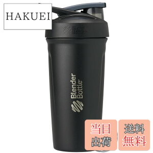 �y���������zBlenderBottle Strada Stainless Steel 24oz �v���e�C���V�F�C�J�[ �u�����_�[�{�g�����K�i �e��710ml (������590ml) �i�C�g�V�F�[�h BBSTSC24-NS