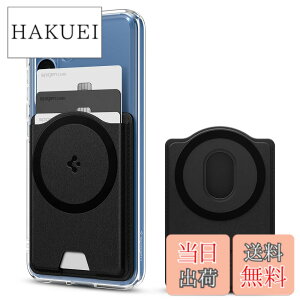 �y���������z�yGalaxy S26/S25�V���[�Y��p�zSpigen ���ʃ}�O�l�b�g �J�[�h�P�[�X �X���� �J�[�h�z���_�[ �������U�[ 3�����[ �E�H���b�g �o�����e�B�k�X�E�}�O�t�B�b�g+ AFA09205 (�u���b�N)