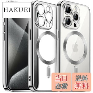 �y���������zJETech iPhone15ProMax 6.7�C���`�p(15 Pro Max) �\�t�g�N���A�P�[�X �J���������Y���S�ی� MagSafe���C�����X�[�d�Ή� �ϏՌ� �d�C���b�LTPU�J�o�[ (�V���o�[)