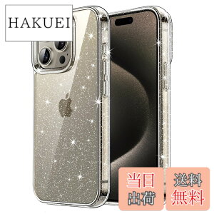 �y���������zJETech iPhone 15 Pro (6.1�C���`��p) ���炫�� �P�[�X �u�����u���� �Ռ��z�� �o���p�[�J�o�[ ���킢�� �L���L�� �����p (�N���A)