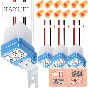 �y���������zDAOKAI 4���C�g�R���g���[���X�C�b�`�t�H�g�Z���X�C�b�` �t�H�g�Z���X�C�b�` ���Z���T�[ AC DC 12V 10A �[��ꂩ��閾���̃t�H�g�Z���Z���T�[ �t�H�g�X�C�b�` ���C�g�Z���T�[�X