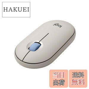 �y���������z���W�N�[�� ���C�����X�}�E�X PEBBLE MOUSE2 M350sGY ���^ �É� Bluetooth Logi Bolt �}�E�X ���� ���C�����X ���E�Ώ� Easy-Switch 4000dpi �d�r����24�P�� windows mac Chrome Android iPad M350 �O���[�W�� 