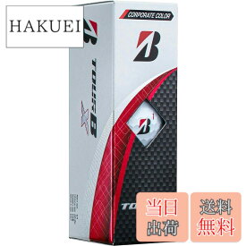 【送料無料】BRIDGESTONE(ブリヂストン)ゴルフボール TOUR B X 2024年モデル スリーブ箱 3球入 コーポレートカラー B4CXJ