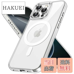 �y���������zJETech iPhone 16 Pro Max 6.9�C���`�p �}�O�l�b�g �P�[�X MagSafe�Ή� �Ռ��z�� �o���p�[�J�o�[ �����h�~ �N���A�o�b�N (�N���A)