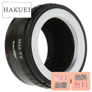 �y���������zHaoge �����Y�}�E���g�A�_�v�^�[ 42mm M42 �X�N�����[�}�E���g�����Y - X FX�}�E���g�J�����p X-A3 X-A5 X-A10 X-A20 X-E1 X-E2 X-E2s X-E3 X-H1 X-M1 X-Pro2 X-Pro2 X-T1 X-T2 X-T3 X-T10 X-T20 X-T30 X-T100�B
