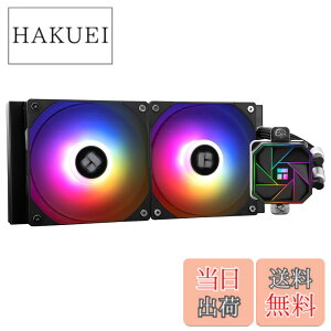 �y���������zTHERMALRIGHT AQUA ELITE 240 V3 Aio CPU�N�[���[�A240�t���AARGB PWM�N�[���[�t�@���AIntel LGA115X/1851/1200/1700�AAMD:AM4/AM5�p�APC�N�[���[ Aio