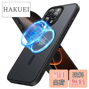 �y���������zPRODELI �P�[�X For iPhone 16 Pro Max ��p �J�o�[ MagSafe�Ή� �ČRMIL�K�i �ی�J�o�[ �ϏՌ� �w��h�~ ���C�����X�[�d�Ή� �����h�~ �����Y�ی� ���΂݂Ȃ� �X�}�z�P�[�X �Ή� �A�C�t�H