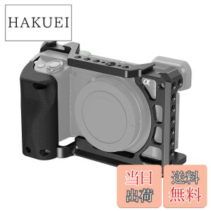 �y���������zSmallRig A6100 / A6300 / A6400�p�P�[�W �V���R���n���h�O���b�v �����l�W�� �R�[���h�V���[ �N�C�b�N�����[�X�v���[�g�t�� Sony�Ή�Alpha 6100 / Alpha 6300 / Alpha 6400�p 3164B