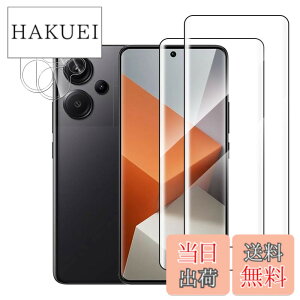 �y���������z(2+2���Z�b�g) For Xiaomi Redmi Note 13 Pro+ �t�B���� 3D�J�[�u�t�B���� (2��) + �����Y�ی�t�B���� (2��)�yYCJDP 2024�V�o��z���Ɏq9H �����ߗ� �����x�^�b�` �����z�� �������� �C�A�h�~ 