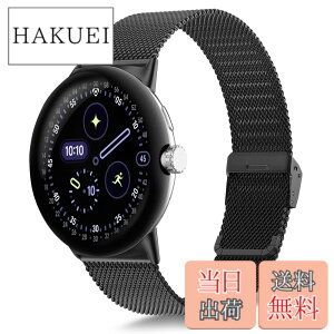 �y���������z[KeeFos] �o���h Google Pixel Watch 4 41mm 2025/Google Pixel Watch 3 41mm/2/1 �Ή� �����o���h ���� �ւ��x���g �X�e�����X�� �X�g���b�v �j�����p �����x���g �O�[�O�� �s�N�Z���E�H�b�`4 41 mm/3 4