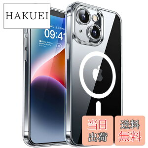 �y���������zCANSHN iPhone �p �P�[�X Magsafe�Ή� �J�������ӕی� ���C�����X�[�d �ϏՌ� �G�A�K�[�h�R�[�i�[ �����h�~ �w��h�~ �F�F�����A�T�C�Y�FiPhone 14 �p (6.1 �C���`)