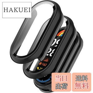 �y���������z�y2�Z�b�g�zXiaomi Smart Band 10 �p �P�[�X �ی�J�o�[ ��̌^ �y�� PC�f�� + �����K���X �X�}�[�g�o���h�p �t�B������̌^�J�o�[ �S�ʕی� ���h�~ �Ռ��z�� ������ �w��h�~ ���t
