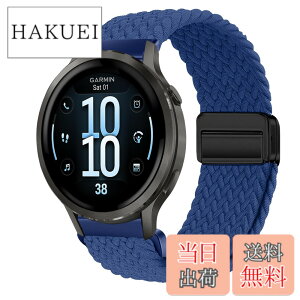 �y���������z[KeeFos] 18mm �o���h Garmin(�K�[�~��) Venu 4 41mm/Venu 3S 41mm/2S/Forerunner 265S/255S/255S Music/Vivoactive 4S 40mm/Vivomove 3S 39mm/Active S/Move 3S �Ή� �����o���h �i�C���� �ґg �ւ��x���g ���C�o�b�N���t