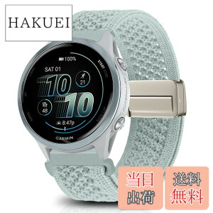 �y���������z[KeeFos] 20mm �o���h Garmin(�K�[�~��) Garmin Forerunner 170/170 Music 70/Approach J1/Forerunner 570 42mm/165/245/645/Approach S50/S44�Ή� �����o���h �i�C�����f�� ���C�o�b�N�� �}�O�l�b�g���o�b�N�� �ւ�