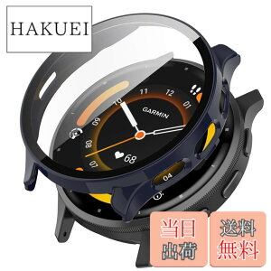 �y���������zTOORQR For GARMIN Venu 3�Ή� �P�[�X �K�[�~��Venu 3 �g�E�H�b�`�P�[�X �����K���X ��̌^ �ϏՌ� PC�f�ޒ����^ ���h�~ �S�ʕی� �w��h�~ ��U�h�~ �����x �����ߗ� venu 3 �p �J�o�[ 45mm 