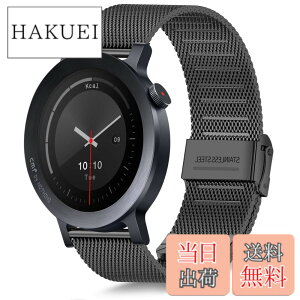 �y���������z[KeeFos] 22mm �o���h CMF by Nothing Watch 3 Pro/CMF by Nothing Watch Pro 2 �Ή� �����o���h ���� �ւ��x���g �X�e�����X�� �X�g���b�v �j�����p �����x���g �F�F�u���b�N�A�T�C�Y�FCMF by Nothing Wa