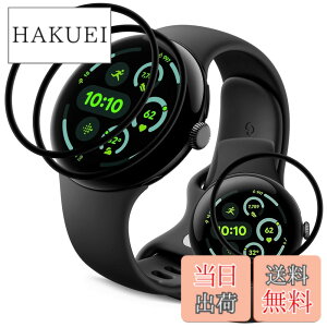 �y���������z�Ή� Google Pixel Watch 3 41mm �t�B���� �y3���Z�b�g �S�ʕی�z PET������ �Y�f�@�� 3D�Ȗ� �O�[�O�� �s�N�Z�� �X�}�[�g�E�H�b�` 3 41mm �t���ی�t�B���� �������� �����ߗ� ���h�~ �L