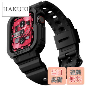 �y���������zamBand Apple Watch�o���h 44mm 42mm �o���p�[�P�[�X�t�� ���ȃ����Y�o���h Apple Watch SE iWatch Series 7 6 5 4 3 2 1�p �X�|�[�c�~���^���[�ی�P�[�X �v���e�N�^�[ �����h�~ �ϏՌ� �F�F�u��