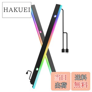 �y���������zASIAHORSE ARGB���C�g�X�g���b�v �}�U�[�{�[�h�p 24�̓Ɨ��A�h���X�w��\RGB 5V 3�s�� Aura Sync Lightsaber-X LED PC�p�[�c�L�b�g �F�F�N���A,�s���A�T�C�Y�FMATX
