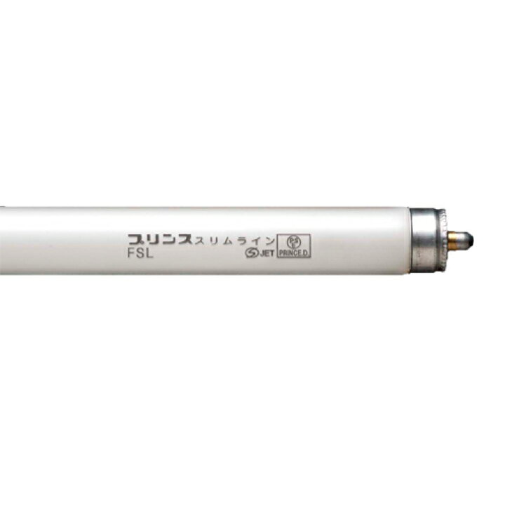 楽天市場】プリンス スリムランプ FSL36T6W 白色 5本 両側1本ピン 直管 