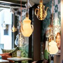 【一部訳あり特価】ティーポット形 LEDフィラメントランプ ペンダントライト MEUS T240 LED電球 エジソン E26 カフェ 喫茶店 照明 キッチン ダイニング 雑貨 ティーポット 食器 グラス ガラス オシャレ照明 かわいい おしゃれ 天井照明 カウンター