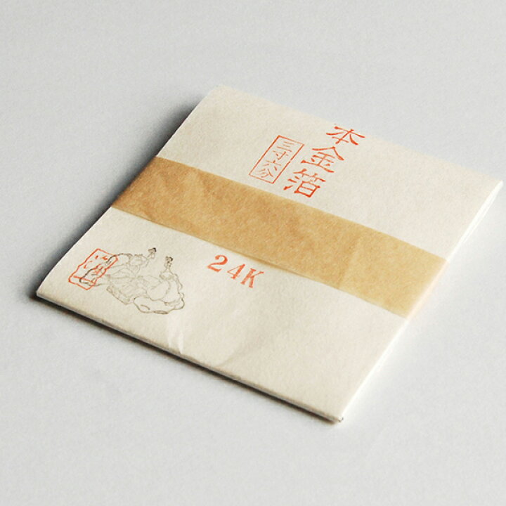 楽天市場】純金箔24K三六断切（100枚）｜金沢金箔の箔一（はくいち 
