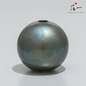 色彩花入れ 藍 小|金箔の箔一(はくいち)|花入れ 金箔 花器 おしゃれ 生け花 モダン 和風 新築祝い 引っ越し祝い 人気 玄関 床の間 インテリア アレンジメント アレンジ お花 お祝い