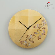 【全品P5倍＆550円OFFクーポン 6/4 20:00-6/11 1:59】花見鳥　時計｜金沢金箔の箔一（はくいち）｜ 金箔 …
