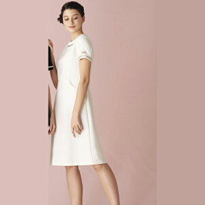 MK-0020 チトセ ミッシェルクラン ナースウェア ワンピース 女性用 透け防止 制電 ストレッチ 工業洗濯可 制菌加工 CHITOSE MICHEL KLEIN 医療用 看護師 エステ クリニック レディース レディス 女子