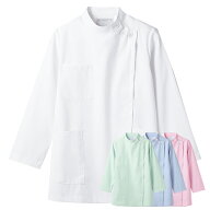 72-351 住商モンブラン メディカルウェア ジャケット ケーシー 女性用 長袖 制菌加工 制電 防汚 透け防止…