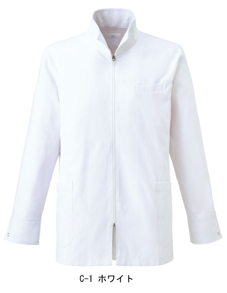 ミズノ unite のハーフコートです 白衣 ドクターコート 診察衣 MIZUNO 買取り実績 ハーフコート MZ-0056 古典 男性用