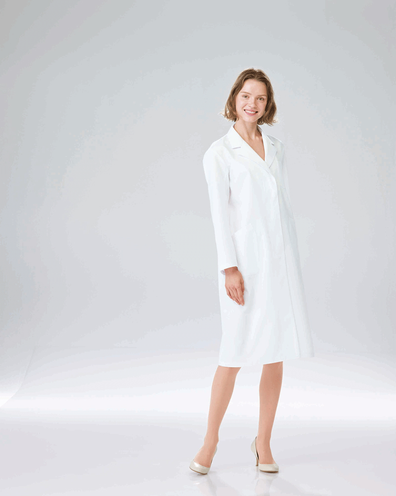 KEX5130 一番定番商品でベーシックな形の女性用診察衣 ナガイレーベン 春の新作続々 女性 診察衣 格安激安 Naway 白衣 ドクター