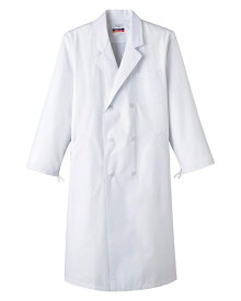白衣 半額 男性用 MR115（MR115） 診察衣 抗菌 防臭加工ドクターダブル S〜5L 医療