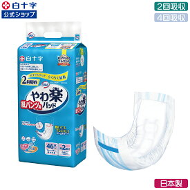 【白十字公式】サルバ 紙パンツ用 やわ楽パッド 2〜4回吸収 選べる1〜4個セット 大人用紙おむつ 尿とりパッド 介護 マジックテープ付 女性用 男性用