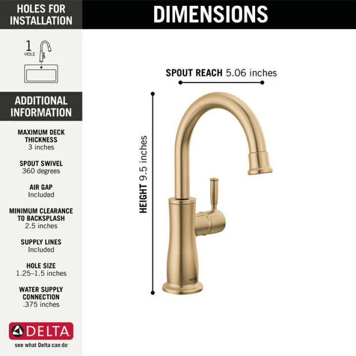 楽天市場】DELTA デルタ トラディショナル キッチン 水栓 単水栓 浄水 