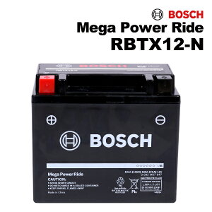 BOSCH(�{�b�V��) �o�C�N�p ��֎ԗp �o�b�e���[ �݊�(TX12-BS) RBTX12-N