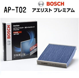 トヨタ プリウス[W2] BOSCH(ボッシュ) 国産車用エアコンフィルター アエリストプレミアム (抗ウィルス・アレル物質抑制タイプ) AP-T02