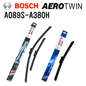 BOSCH(�{�b�V��) �A���ԗp���C�p�[�u���[�h AEROTWIN �G�A���c�C�� 2�{�� 3397007089 (�i�� A089S) 650/500mm ���A�p1�{ 3397008050 (�i�� A380H) 380mm
