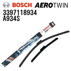 �A�E�f�B A6[4F5C6](A6[C6]) BOSCH(�{�b�V��) �A���ԗp���C�p�[�u���[�h AEROTWIN �G�A���c�C�� 2�{�� (�i�� A934S) 555/555mm 3397118934