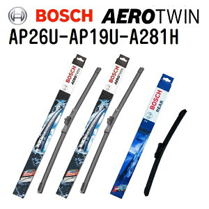 AP26U AP19U A281H BOSCH(�{�b�V��) �A���ԗp���C�p�[�u���[�h AEROTWIN �G�A���c�C�� 3�{�g 650mm 475mm 280mm 3397006838 3397006832 3397008045