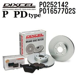 �{���{ XC90 2016�N1��- DIXCEL(�f�B�N�Z��) �u���[�L�p�b�h P�^�C�v �f�B�X�N���[�^�[ PD�^�C�v �Z�b�g ���A�p �p�b�h 4���� �f�B�X�N2���� 0252142 1657702 P0252142-PD1657702S