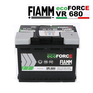 }\5{P FIAMM(tBA) Aԗpobe[ ecoFORCE AGM FM7906199 ݊(BLA-60-L2 ) (i VR680)