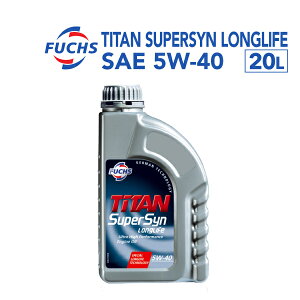 FUCHS(tbNX) GWIC SUPERSYN LONGLIFE SAE 5W-40 e20L A601236570