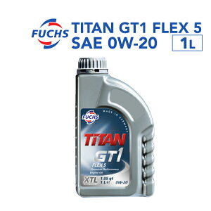}\5{P FUCHS(tbNX) GWIC TITAN GT1 FLEX 5 SAE 0W-20 e1L A601446481
