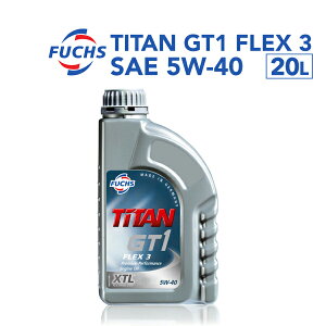 FUCHS(tbNX) GWIC TITAN GT1 FLEX 3 SAE 5W-40 e20L A601873263