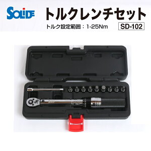 SOLIDE(\[h) gN`Zbg ] 6.35mm (1/4C`) 1-25Nm [hoCN SD-102
